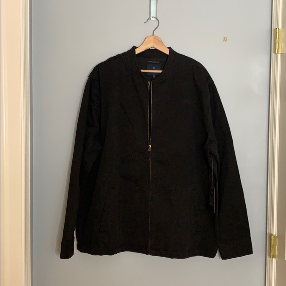 Roark Black Bomber Jacket